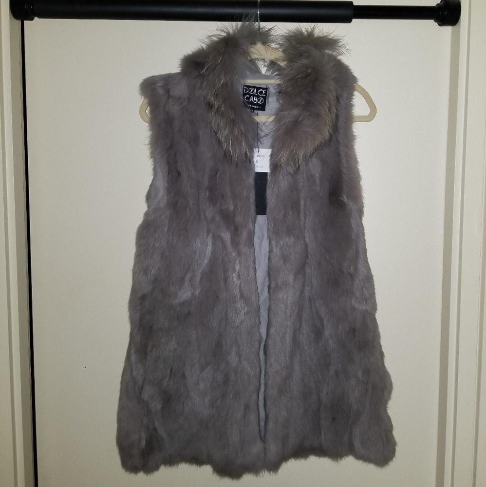 Rabbit Fur Vest